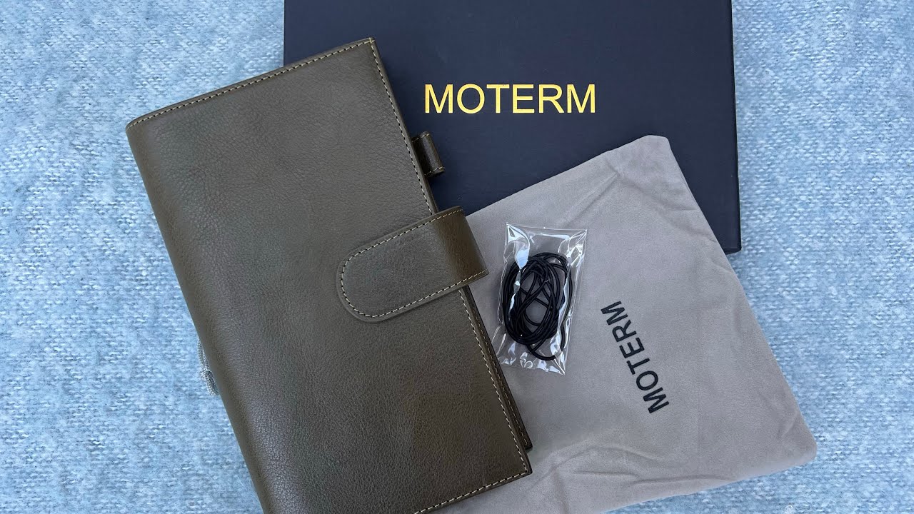 Обзор Moterm companion standard (traveler’s notebook) veg tan, дневник путешествий, midori