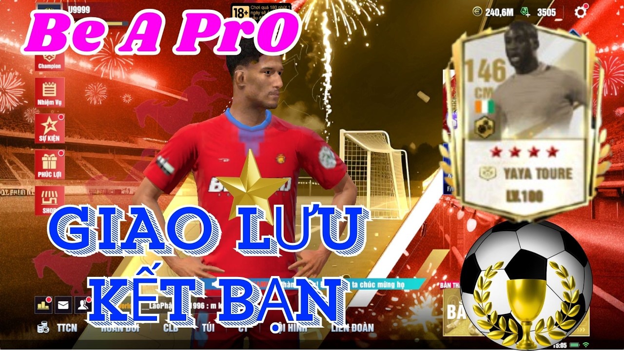 🔴 LIVE: Giao Lưu Be A Pro Football – Vài Trận Anh Em ƠI