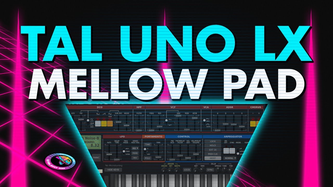 Unleashing Mellow Pads in TAL UNO LX (Synthwave Sound Design)