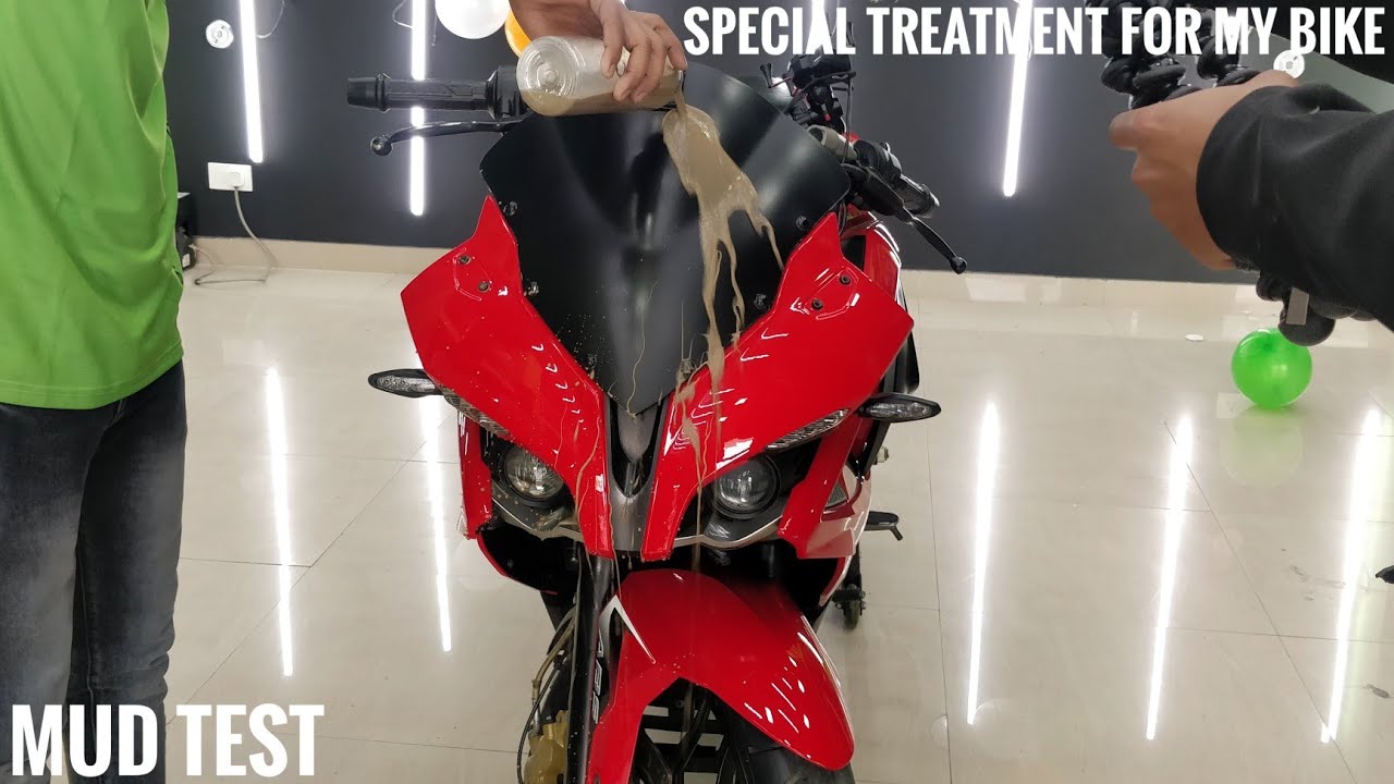 Mud Test on my Pulsar RS200 | Ceramic Coating | Surprise!!
