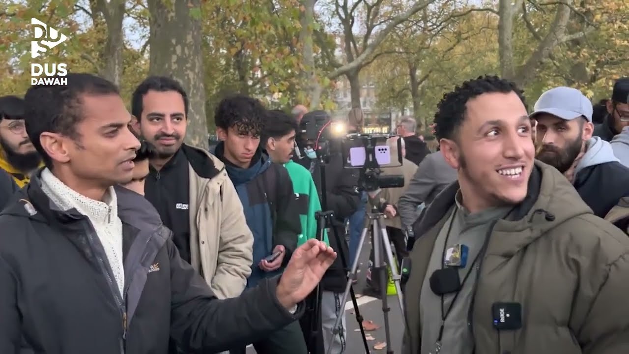 South African Preacher vs Shamsi | Speakers Corner