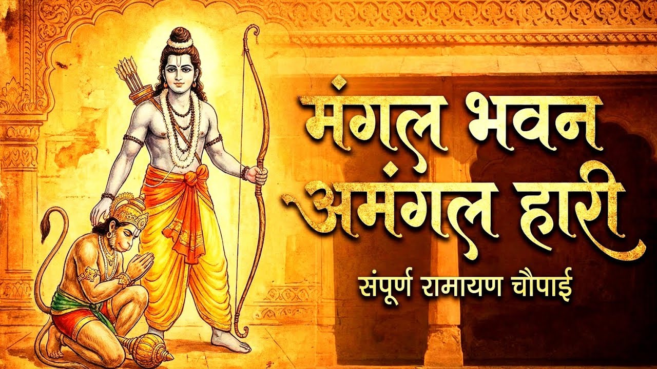 मंगल भवन अमंगल हारी । रामायण चौपाई भजन । हनुमान भजन । Shree hanuman bhajan