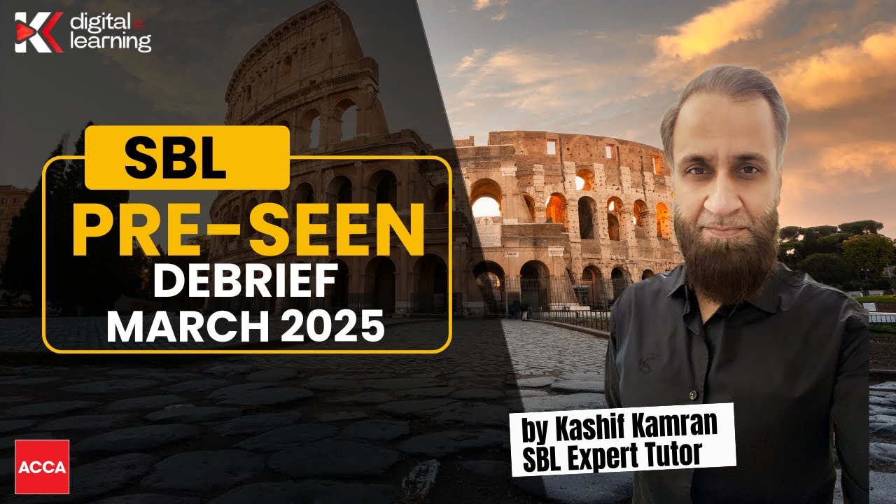 SBL Pre-seen (Historical Places) March 2025 debrief by Kashif Kamran