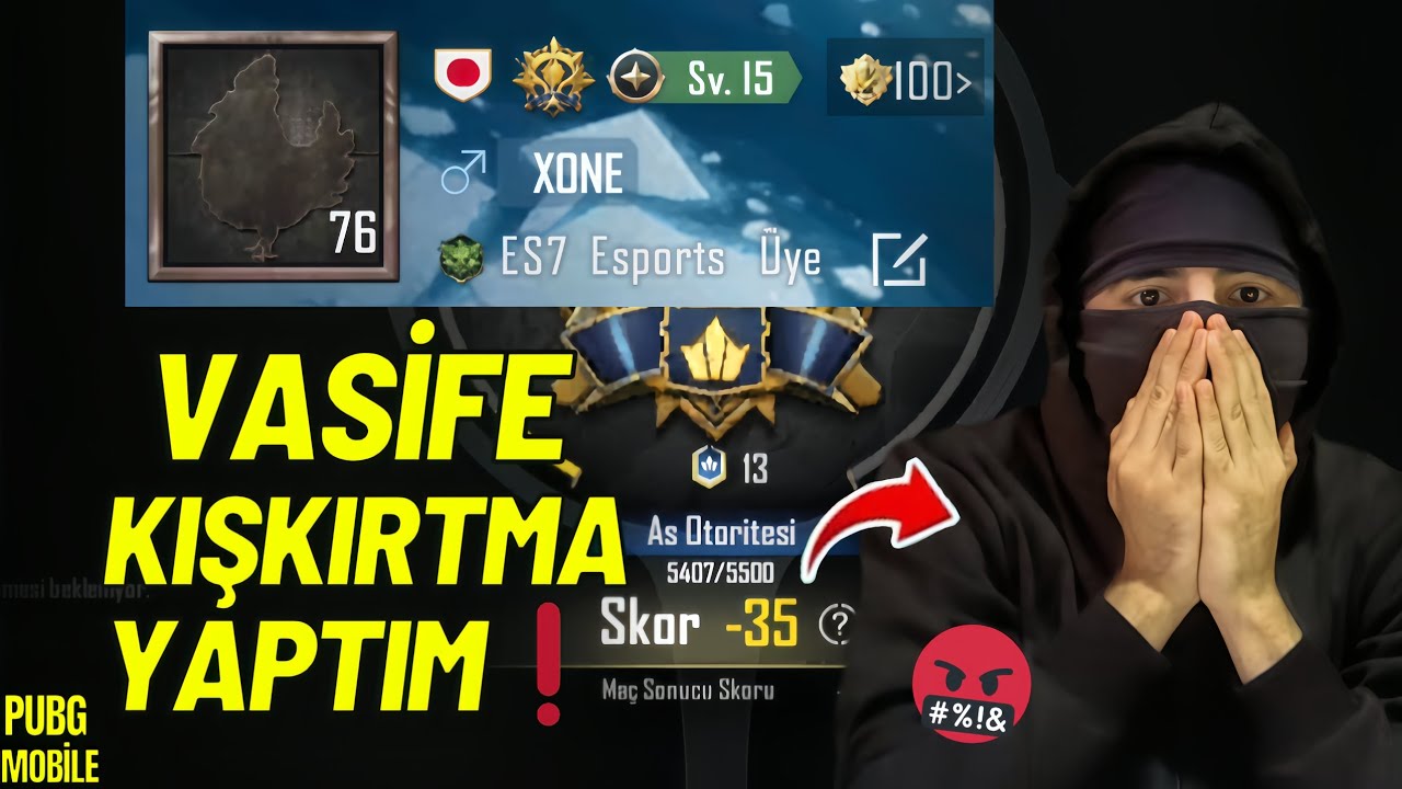 VASİF'İN HESABINI ÇALIP KIŞKIRTMA YAPDIM ! | PUBG MOBİLE