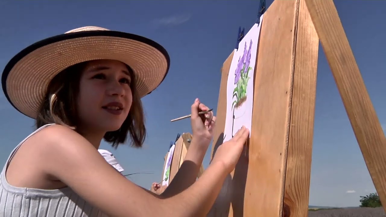 Master class de desene ,,Vara în Moldova” 2022,  în colina ,,Văvănțica” s.Petrunea r-nul Glodeni.