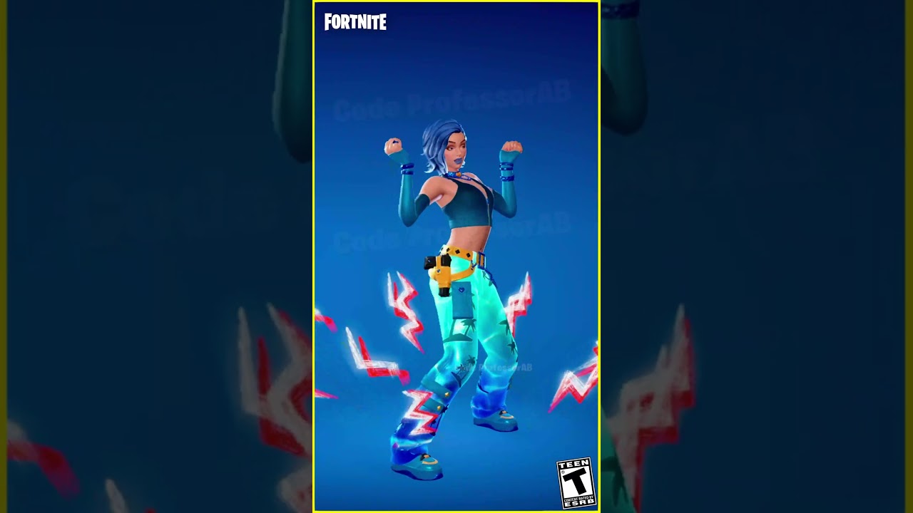 Fortnite FUTW Emote Cat Holloway Skin Thicc 🍑😜 Palm Paradise Style 😂😱