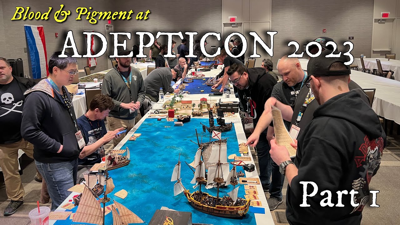 Кровь и пигмент на Adepticon 2023 — Часть 1