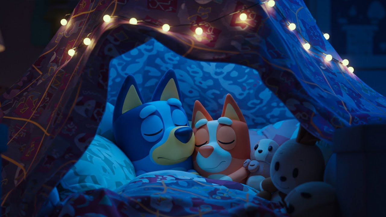 Bluey & Bingo Sleep Time in the Tent⛺ Расслабляющие вибрации Lo-Fi 🥾 Расслабляющее пианино для уч...