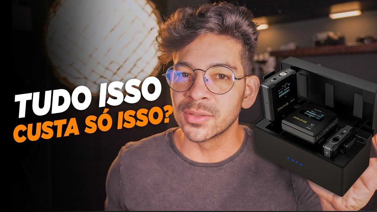 iRay DW30: O Melhor Microfone de Lapela do Mercado