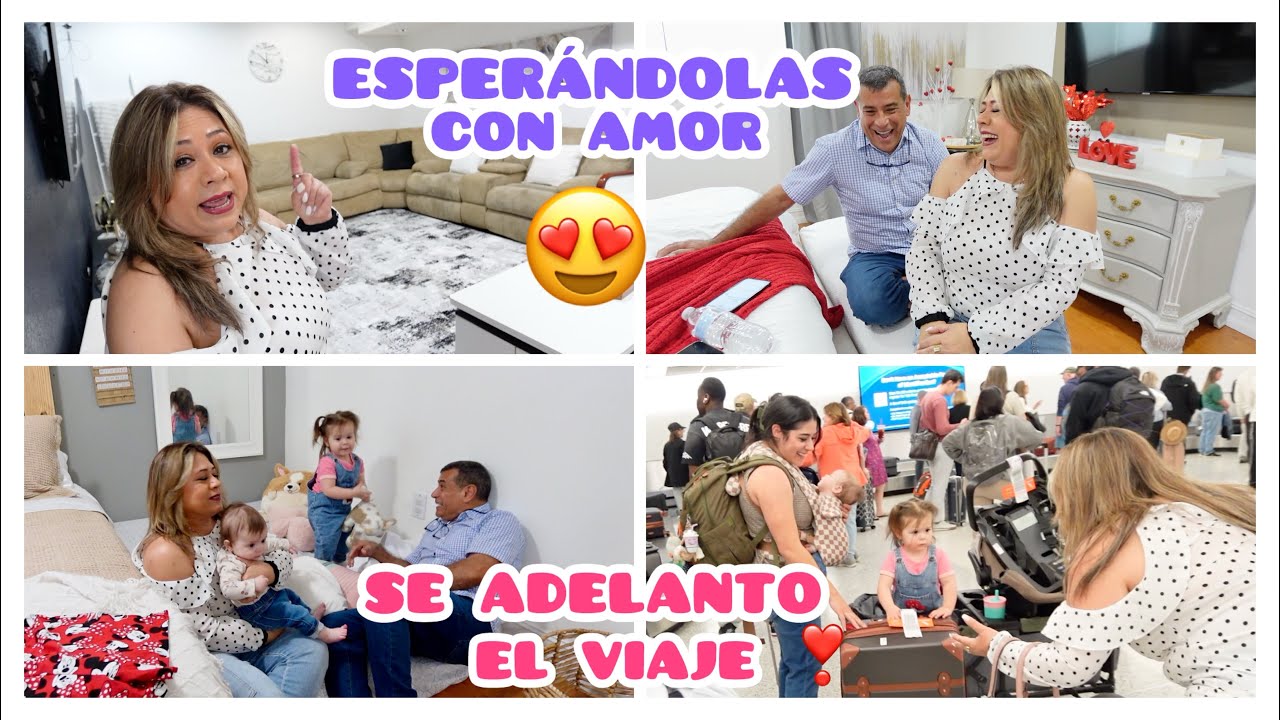 ARREGLANDO PARA LA LLEGADA DE LAS NIETAS😍 ADELANTARON EL VIAJE DEBIDO A LA TORMENTA INVERNAL❄️🌨️