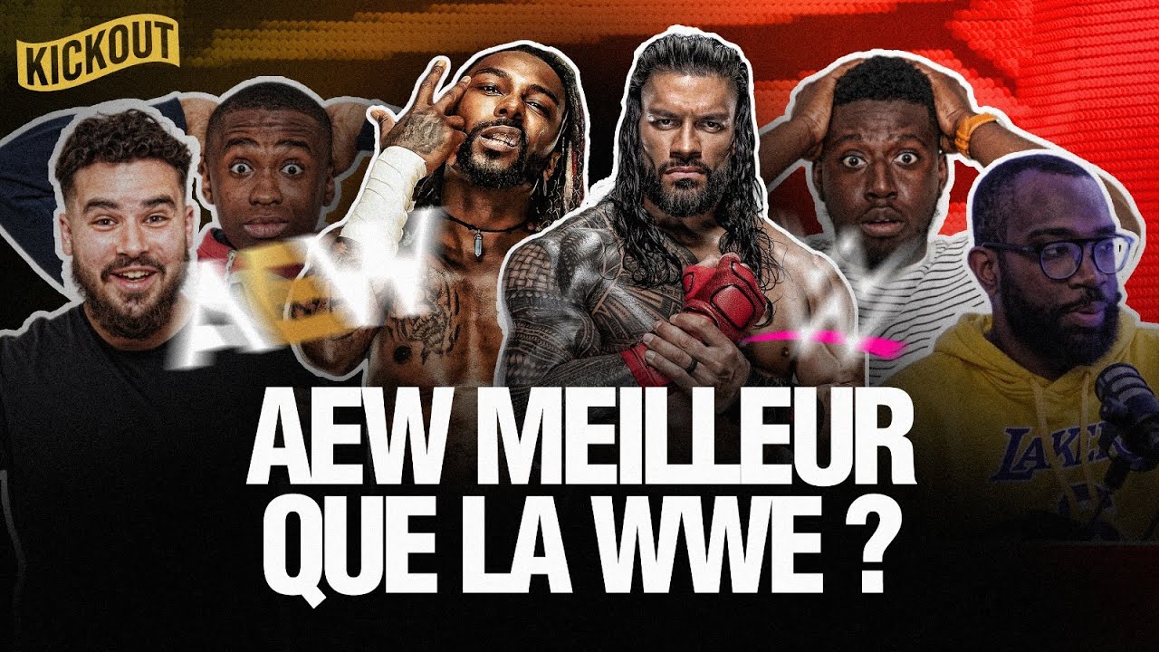 Pourquoi l’AEW sera meilleure que la WWE en 2026 ?