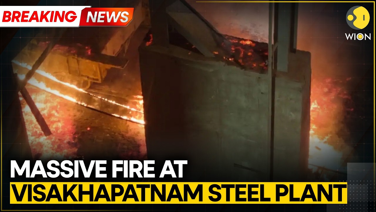 Steel Plant Fire: Massive Fire at Visakhapatnam Steel Plant; At Least 9 Dead | WION BREAKING