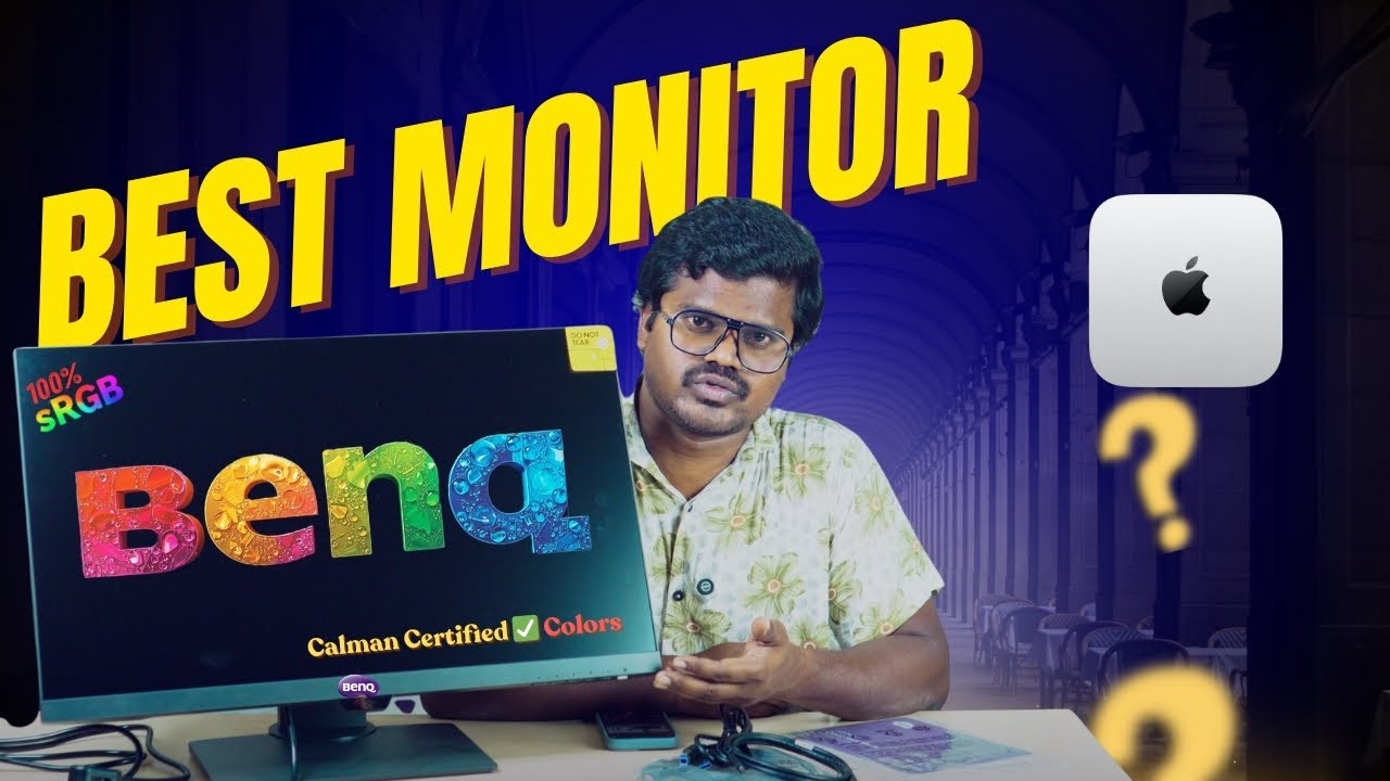 2025 Best Editing Monitor for Mac Mini M4 | 100% sRGB | Calman Certified Colors | Uma Telugu Tech