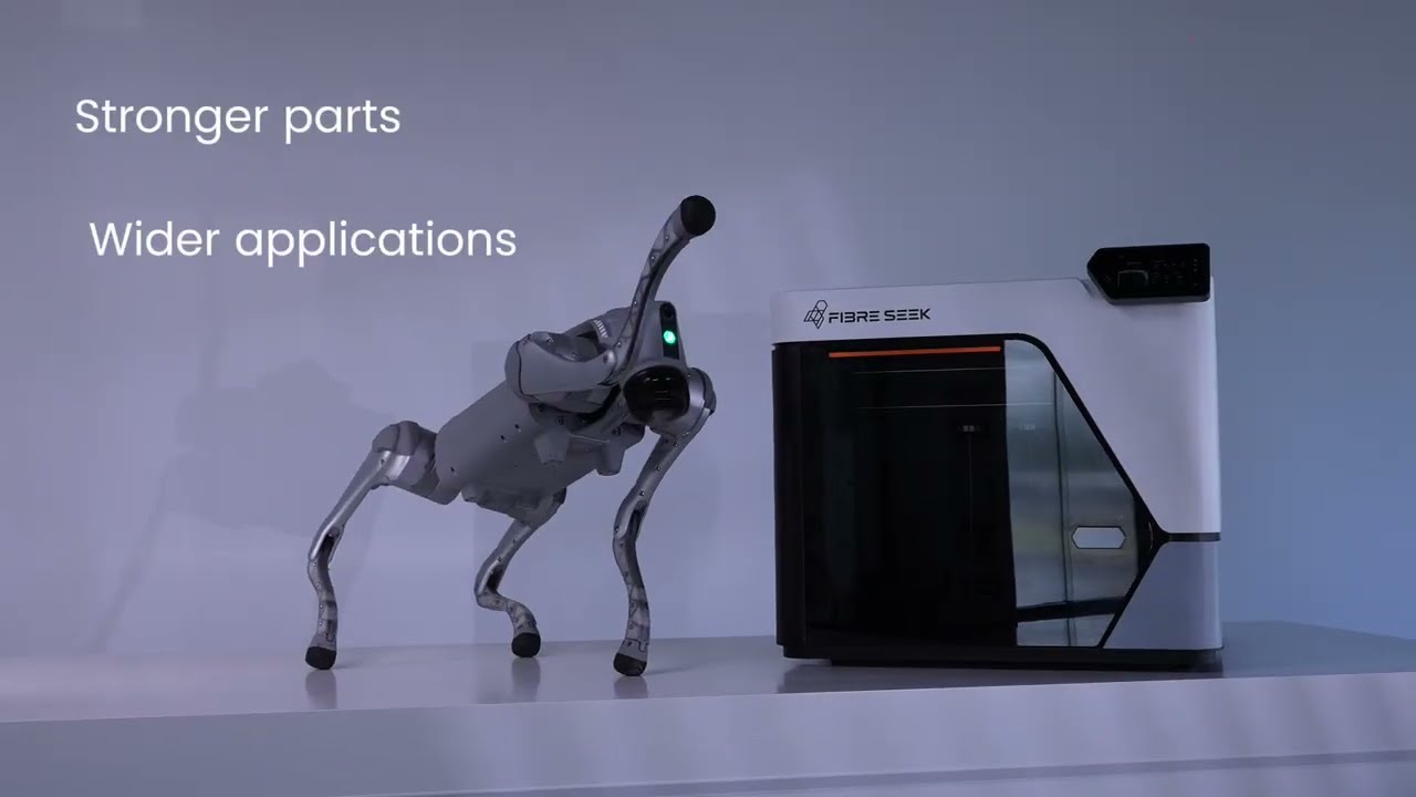 FibreSeeker 3 Demo Video: Robot Dog Legs
