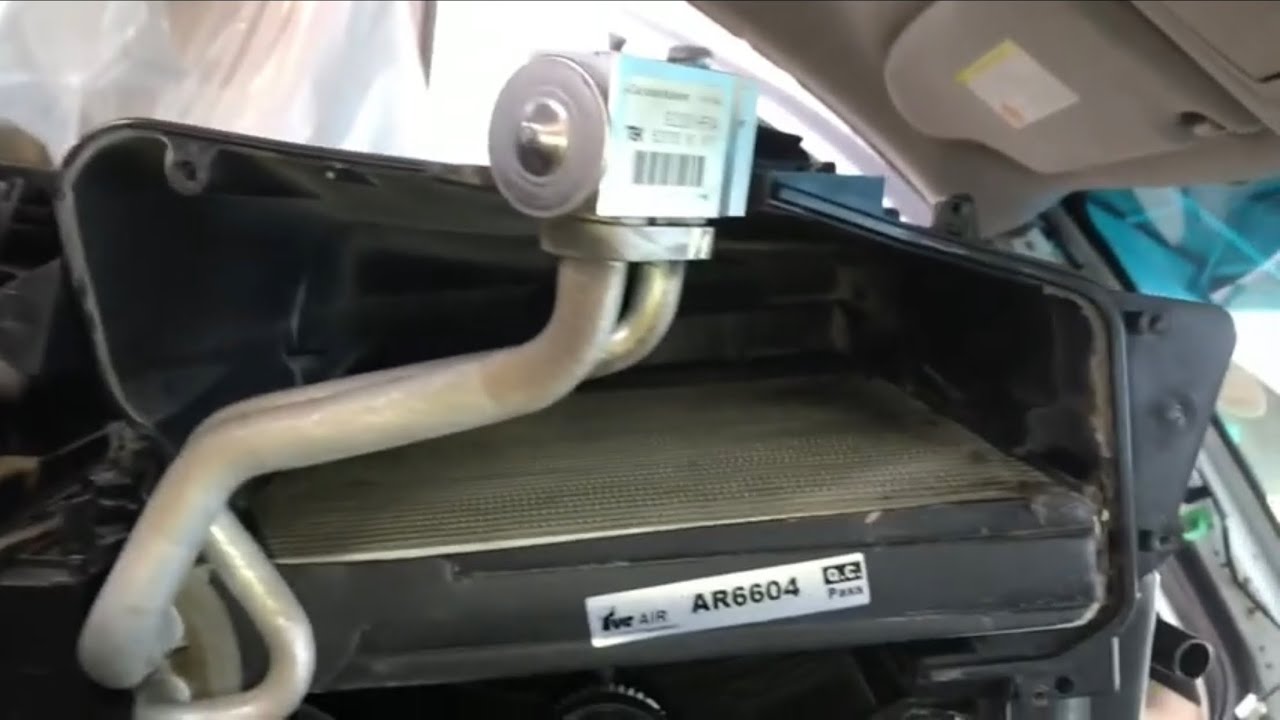 Nissan Altima evaporator core replacement with out separate Dashboard in Hindi