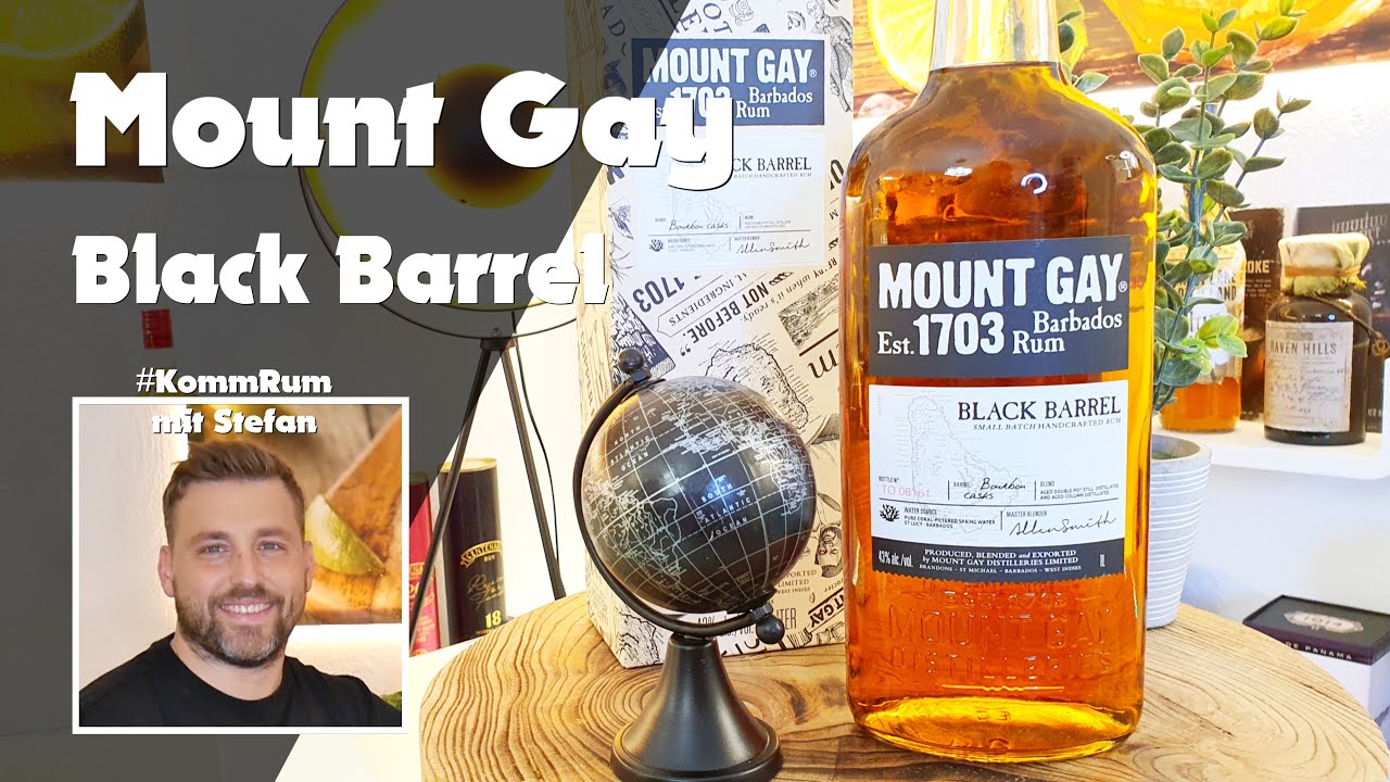 Mount Gay Rum - Black Barrel 1703 | Rum-Infos & Tasting 🥃 Small Batch Handcrafted | #KommRum: Stefan