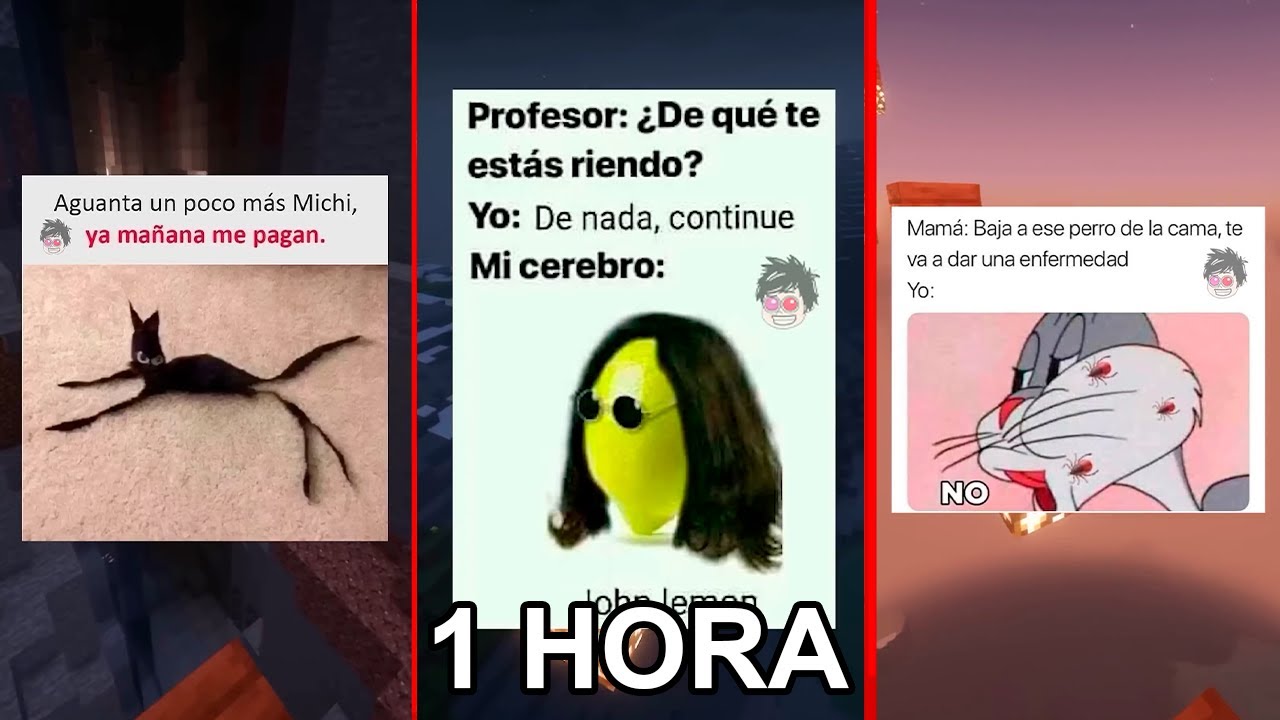 1 HORA DE MEMES PARA REIR SIN RESPIRAR