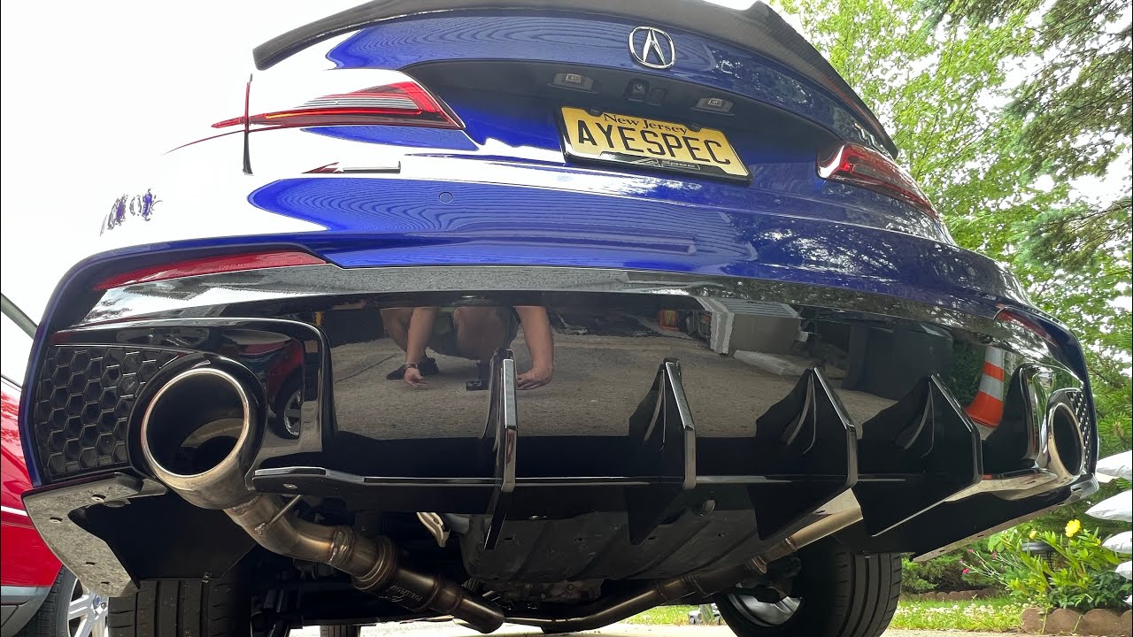2018 Acura TLX 3.5 SH-AWD A-Spec Custom Exhaust