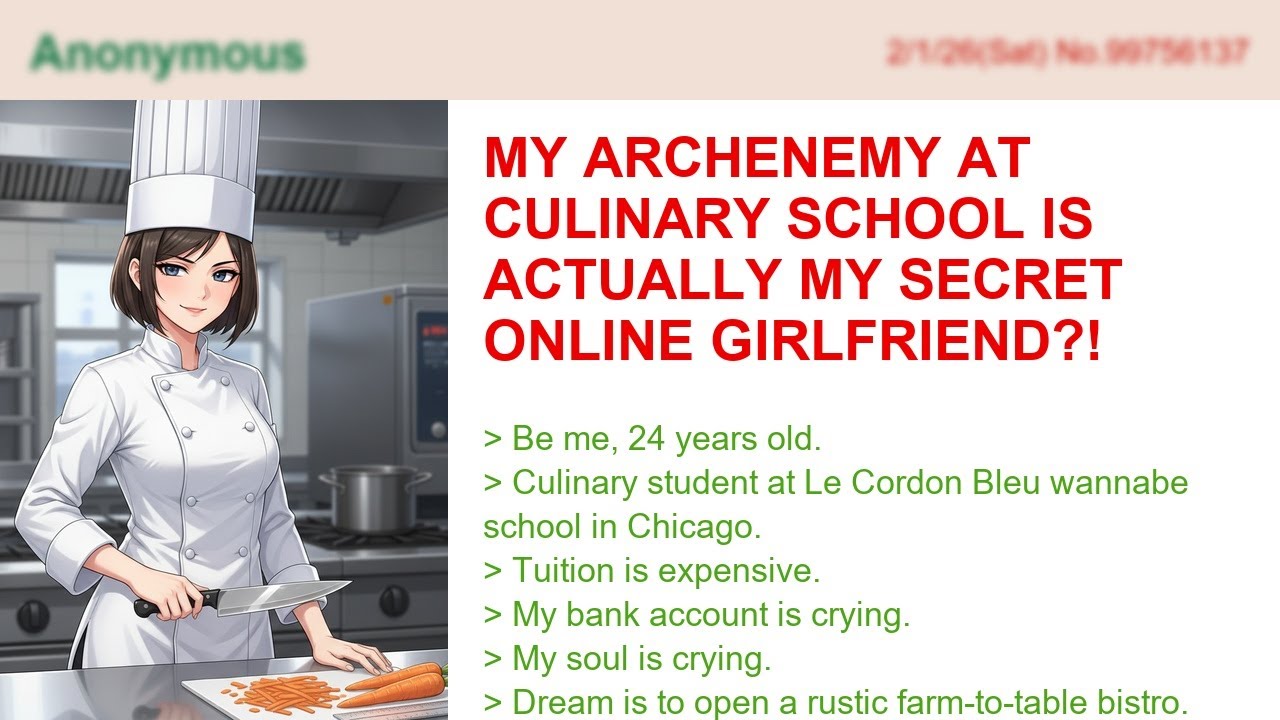My Archenemy At Culinary School Is Actually My Secret Online Girlfriend?!