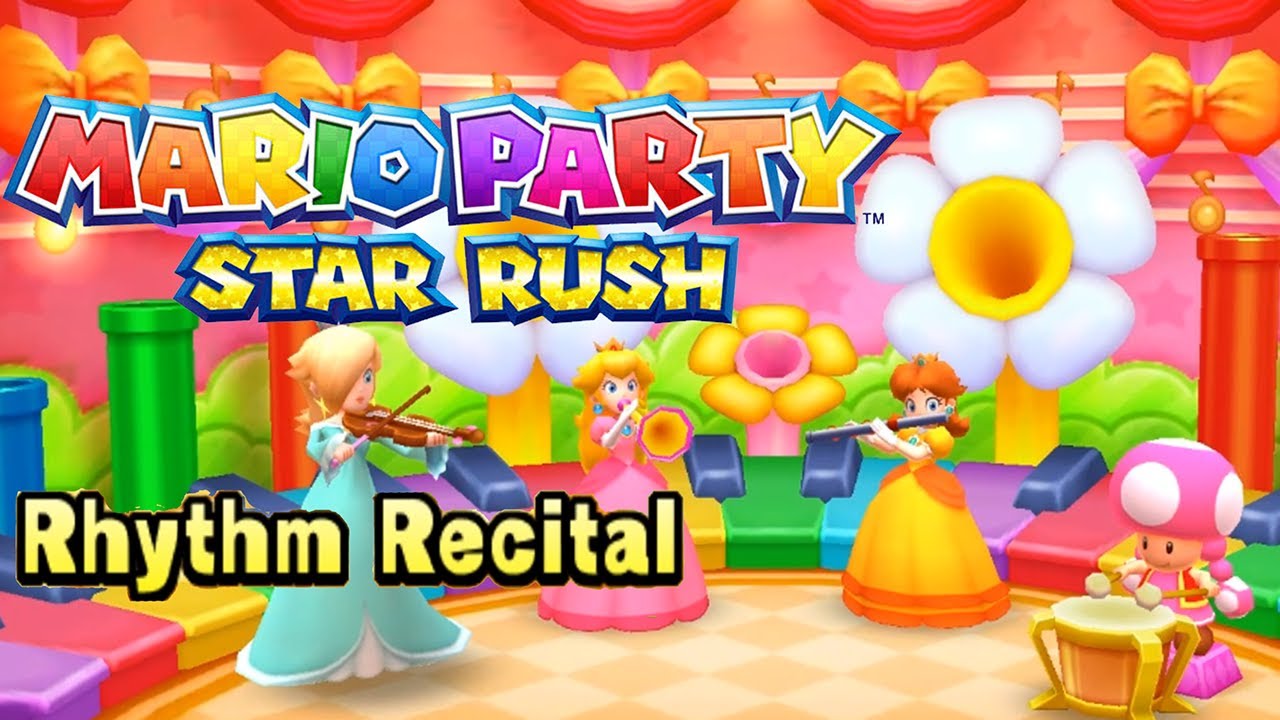 Mario Party Star Rush Walkthrough Part 10 Rhythm Recital (1080p 3DS)