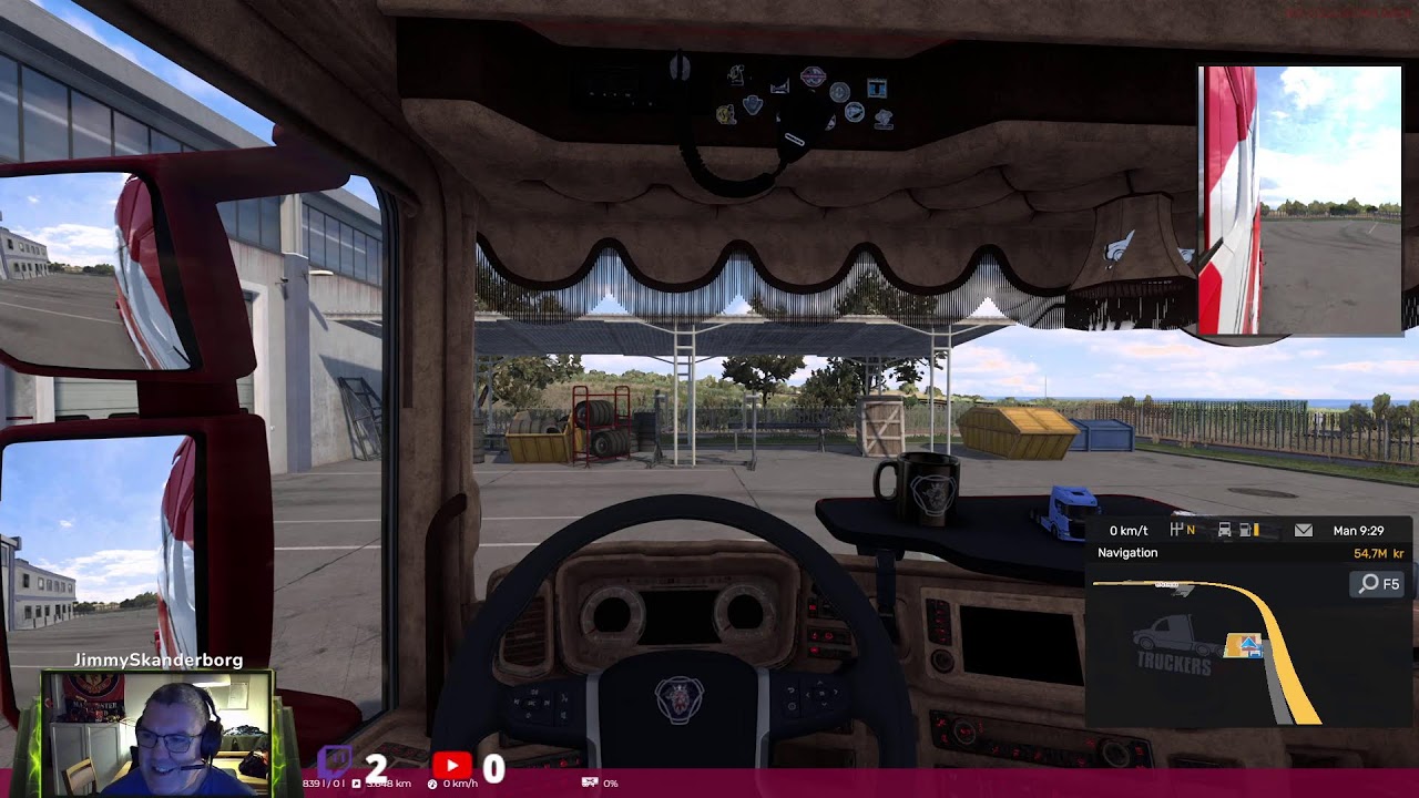 💥 DK 18+ | ETS2 | Hvor langt når vi i dag? 🚛 Kør sammen med @NixiDK og @T_BaQQer
