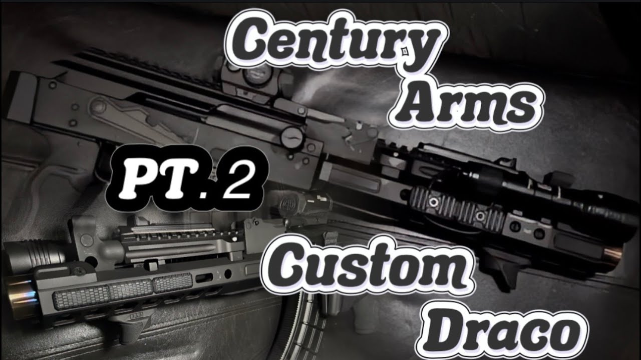 Century Arms Draco | Модернизация цевья SLR | Полная сборка АК-47