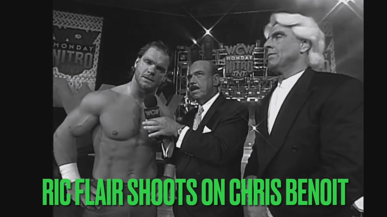 RIC FLAIR SHOOTS ON CHRIS BENOIT