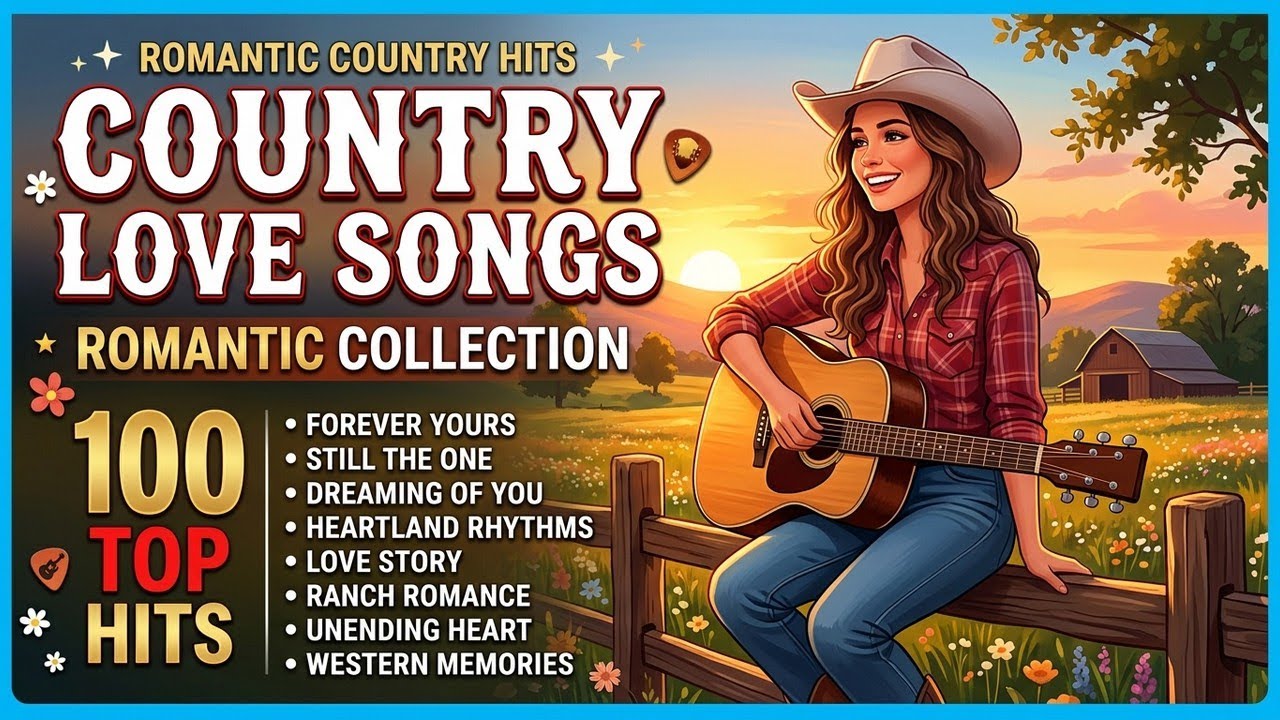 Classic Country Love Songs – Sunset Ballads That Heal the Soul