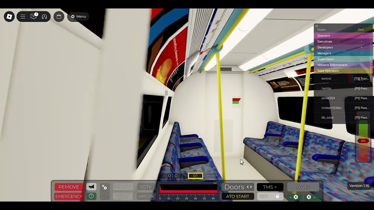 Roblox (DJMN Lines) Jubilee Line Stanmore To Stratford (ATO) (Full Run)