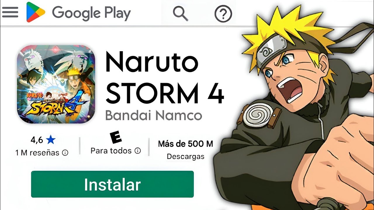 Encontré 5 JUEGOS OCULTOS de NARUTO en la PLAY STORE 🤫🔥