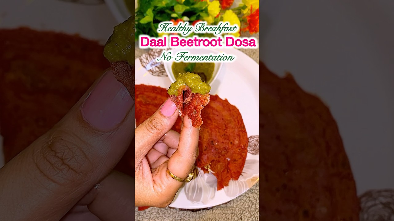 No Fermentation Dosa Recipe | Healthy Protein-Rich Breakfast | Episode 30 