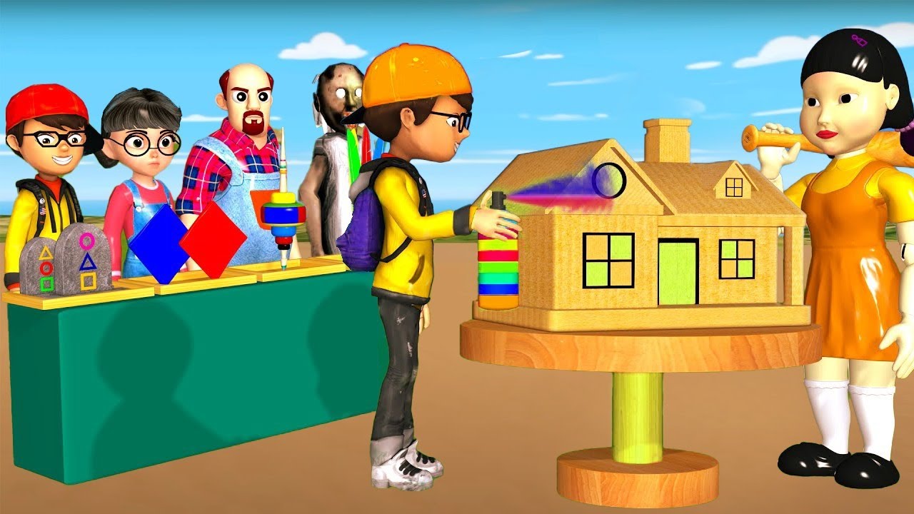 Scary Teacher 3D vs Rainbow Friends Game Challenge Part-11
