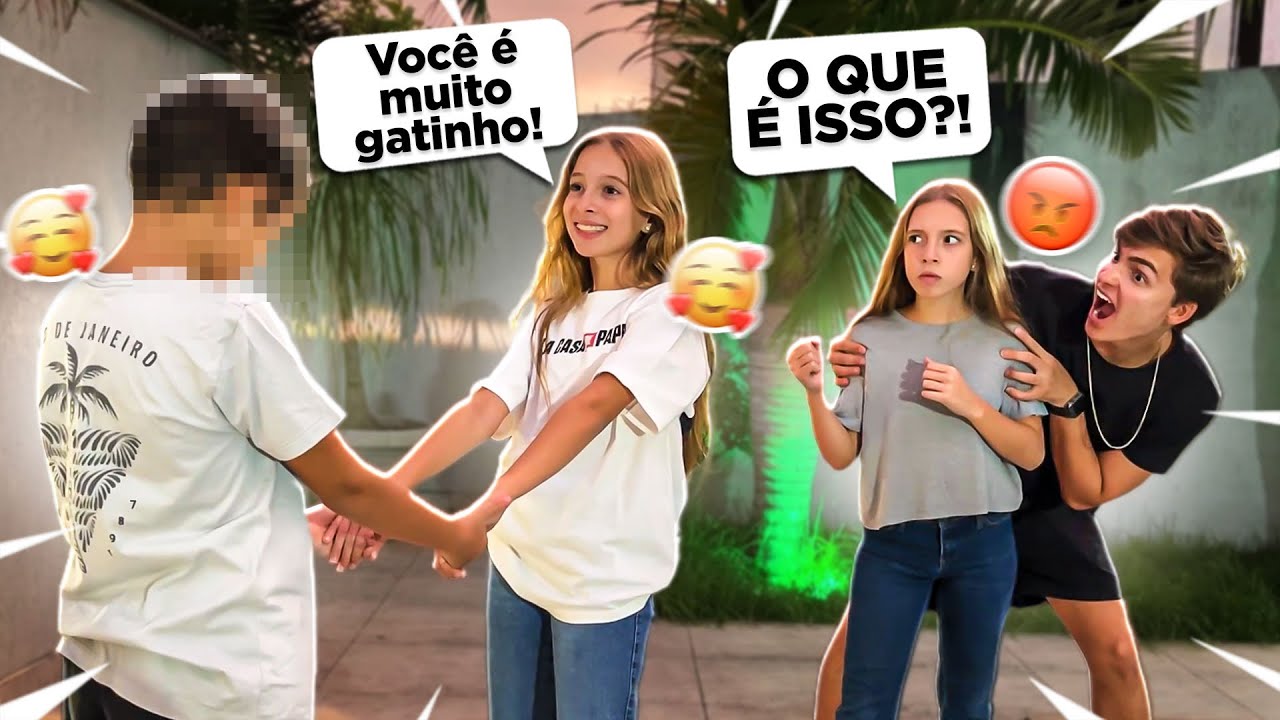 MINHAS IRMÃS BRIGARAM PELO MESMO MENINO!! •Irmãos Scribel•