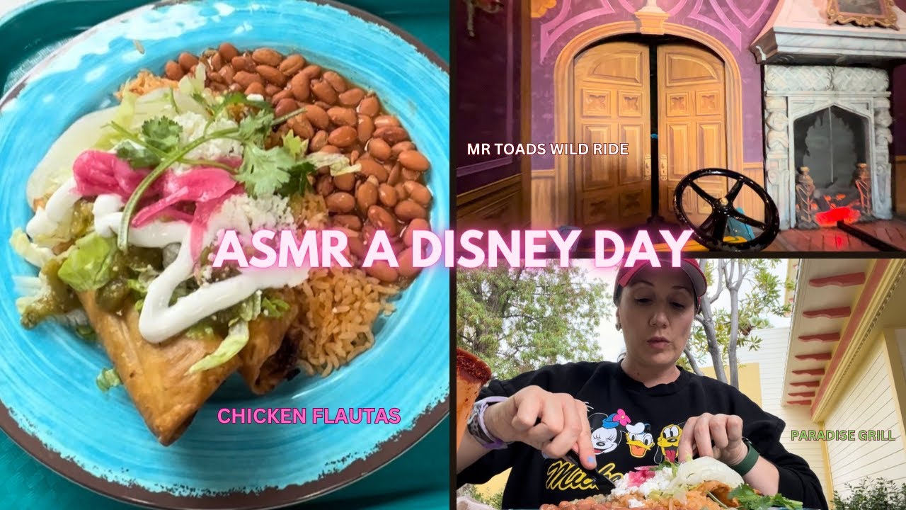 ASMR WHISPER: A DISNEY DAY 🏰🎃