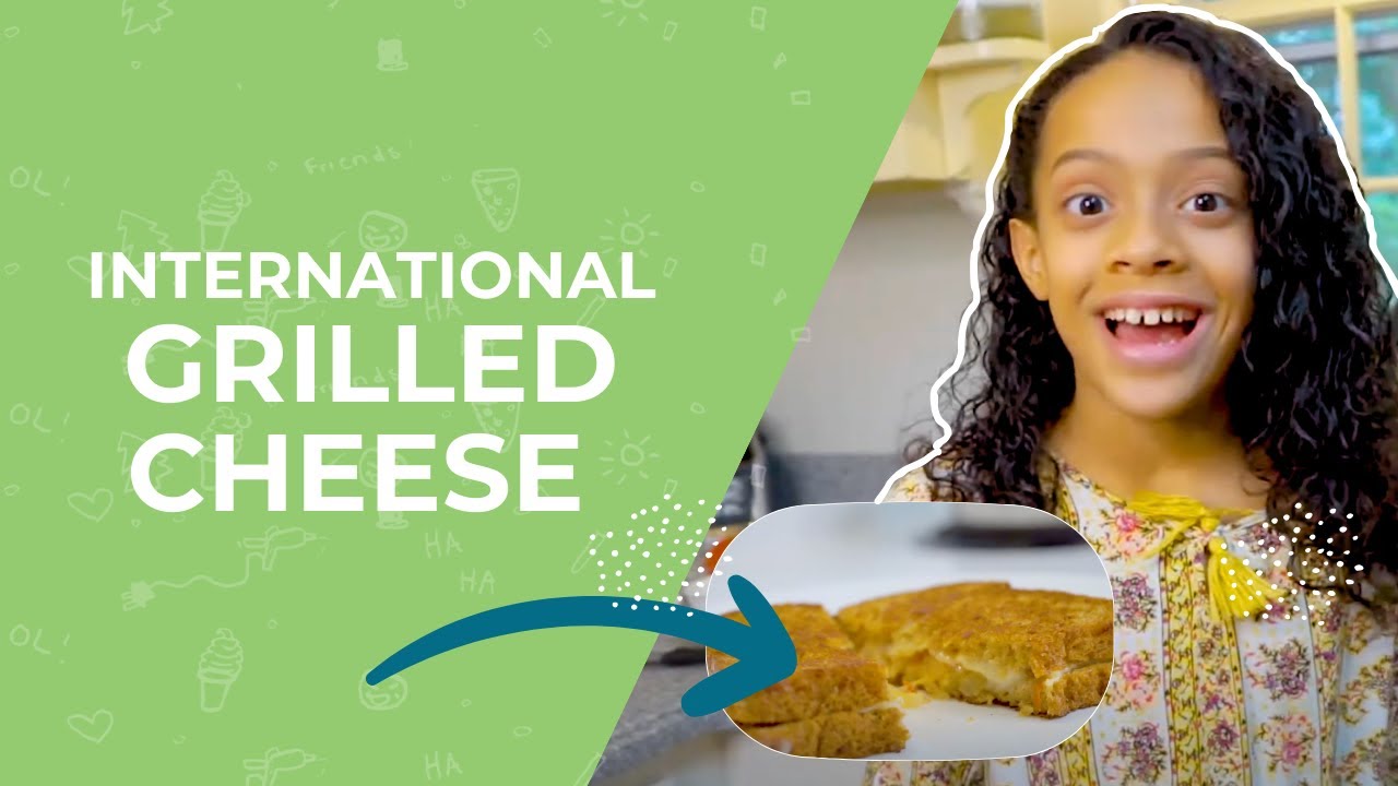 Braaibroodjie / South African Grilled Cheese Recipe / Kids Cooking Show