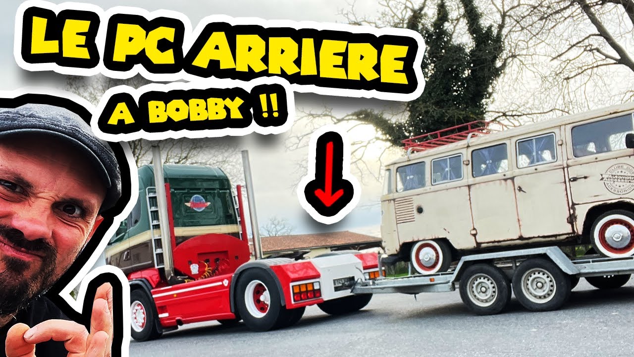 LE PC ARRIERE DE MON SCANIA V8 !!