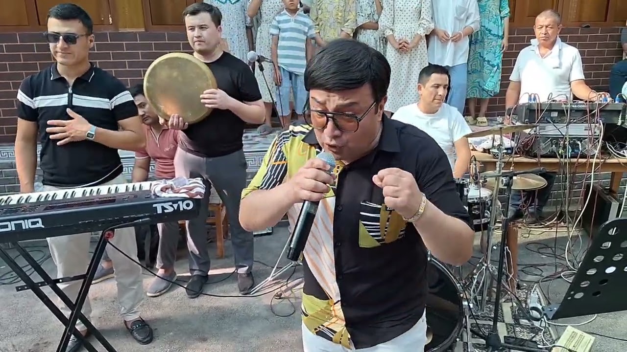 ELYORBEK TEMIROV POPURI JONLI IJRO YORDI MANA TO'Y O'TKAZISH MANA SHUDAY BO'LADI 😱😱😱