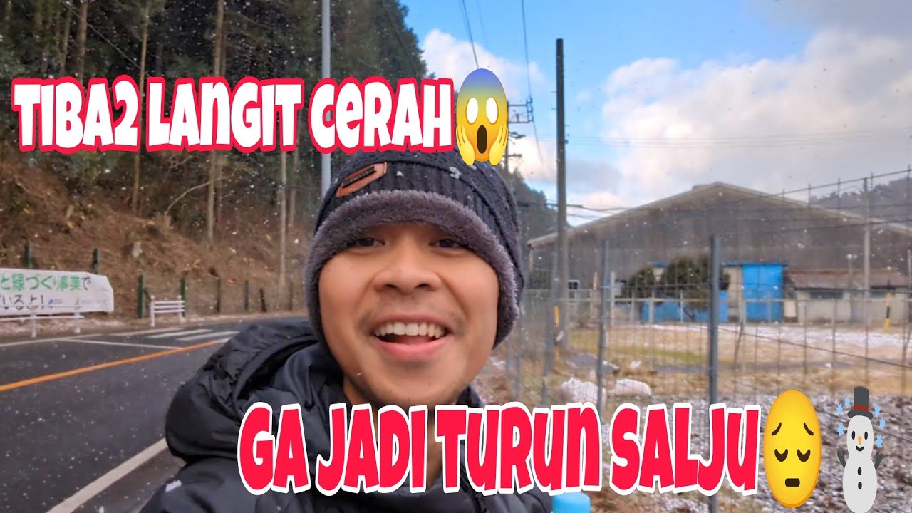 PAGI-PAGI SUDAH DI PRANK CUACA🥱|GA JADI TURUN SALJU!!