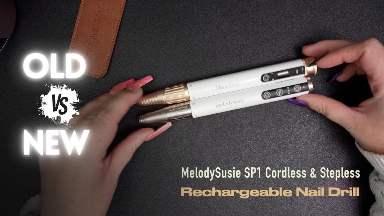 TESTING NEW MelodySusie SP1 Cordless Rechargeable Nail Drill