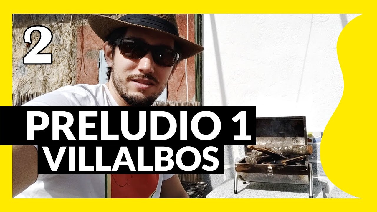 PRELUDIO Nº1 🥇 Villa-Lobos CLASE 2 | PARTITURA+TAB