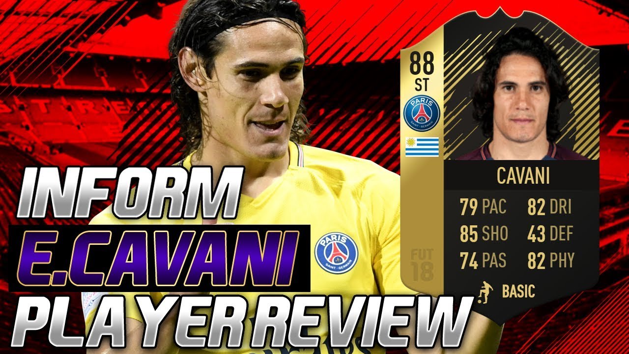 INFORM CAVANI (88) PLAYER REVIEW! FIFA 18 ULTIMATE TEAM! ( Re Upload )