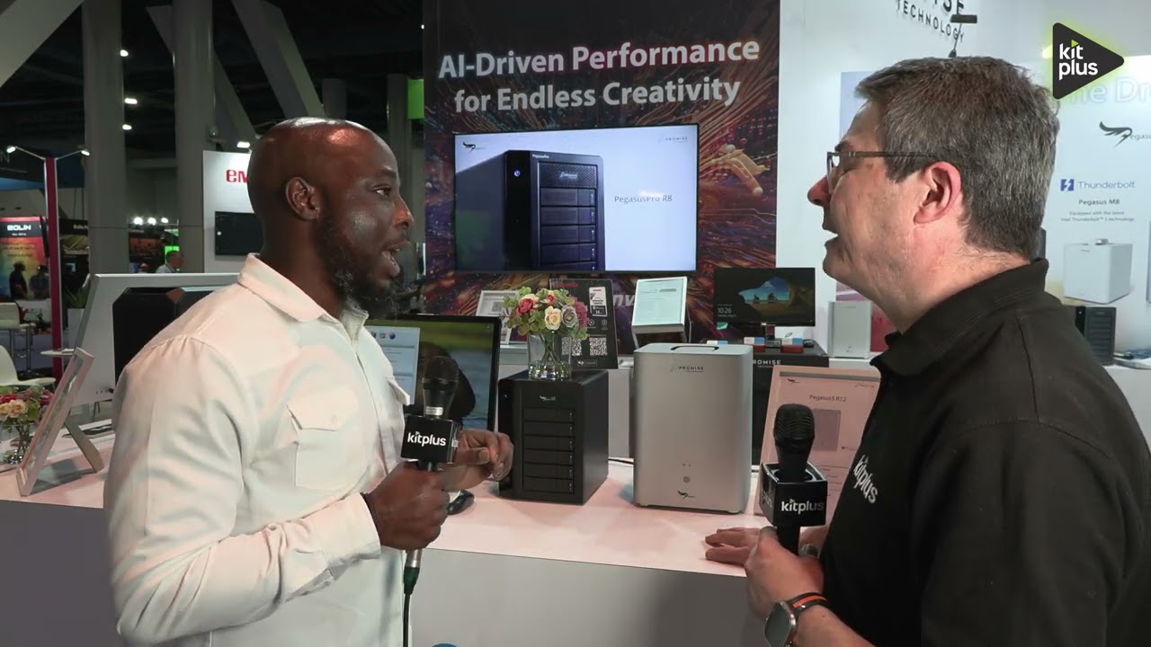 Promise Launches Pegasus5 R12 for Creators | NAB 2025