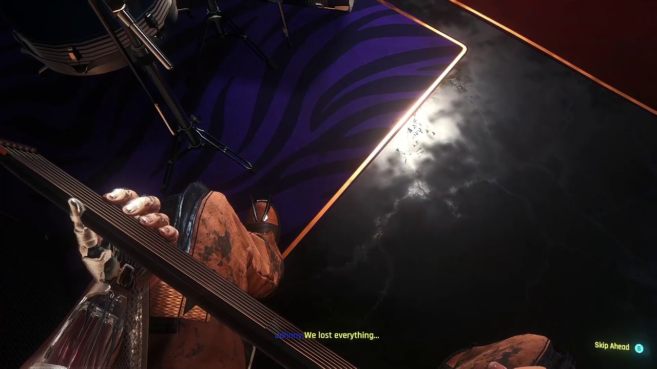 Johnny Silverhand plays 