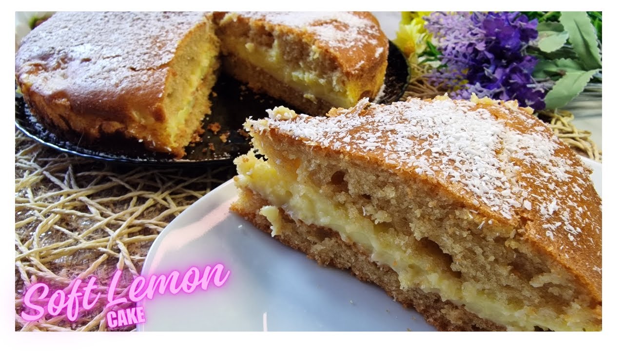 SOFT LEMON CAKE