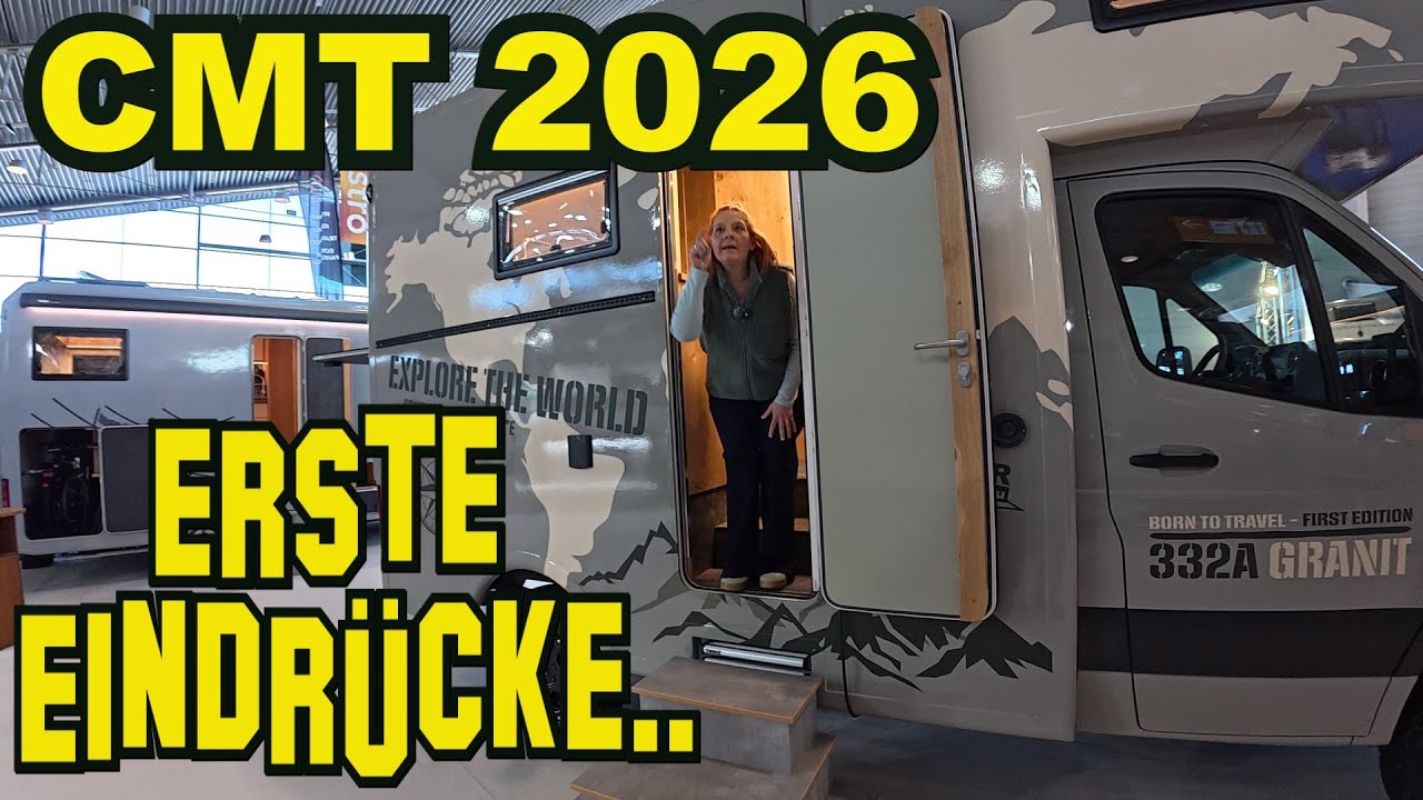 Kann man sparen🤔Neuheiten👉Preise👉CMT Stuttgart 2026👍Aussergewöhnliche Fahrzeuge und Grundrisse👌