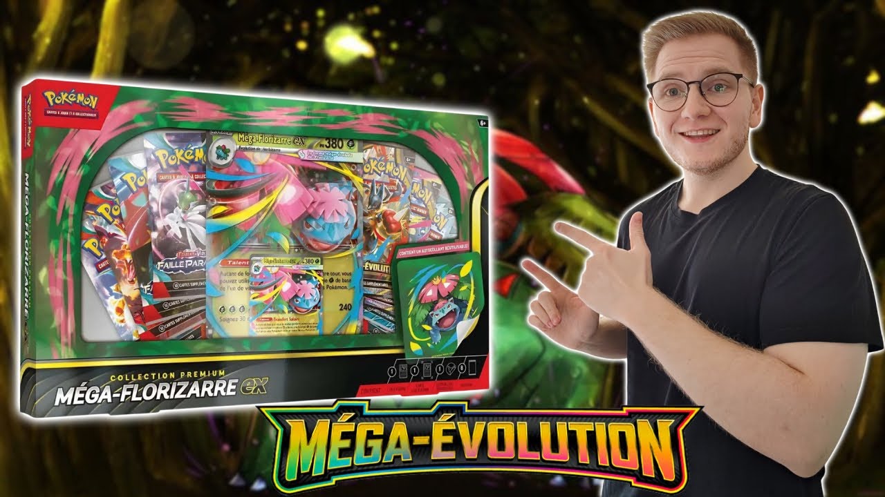 OUVERTURE COFFRET MEGA FLORIZARRE EX ! (Ce coffret est banger)