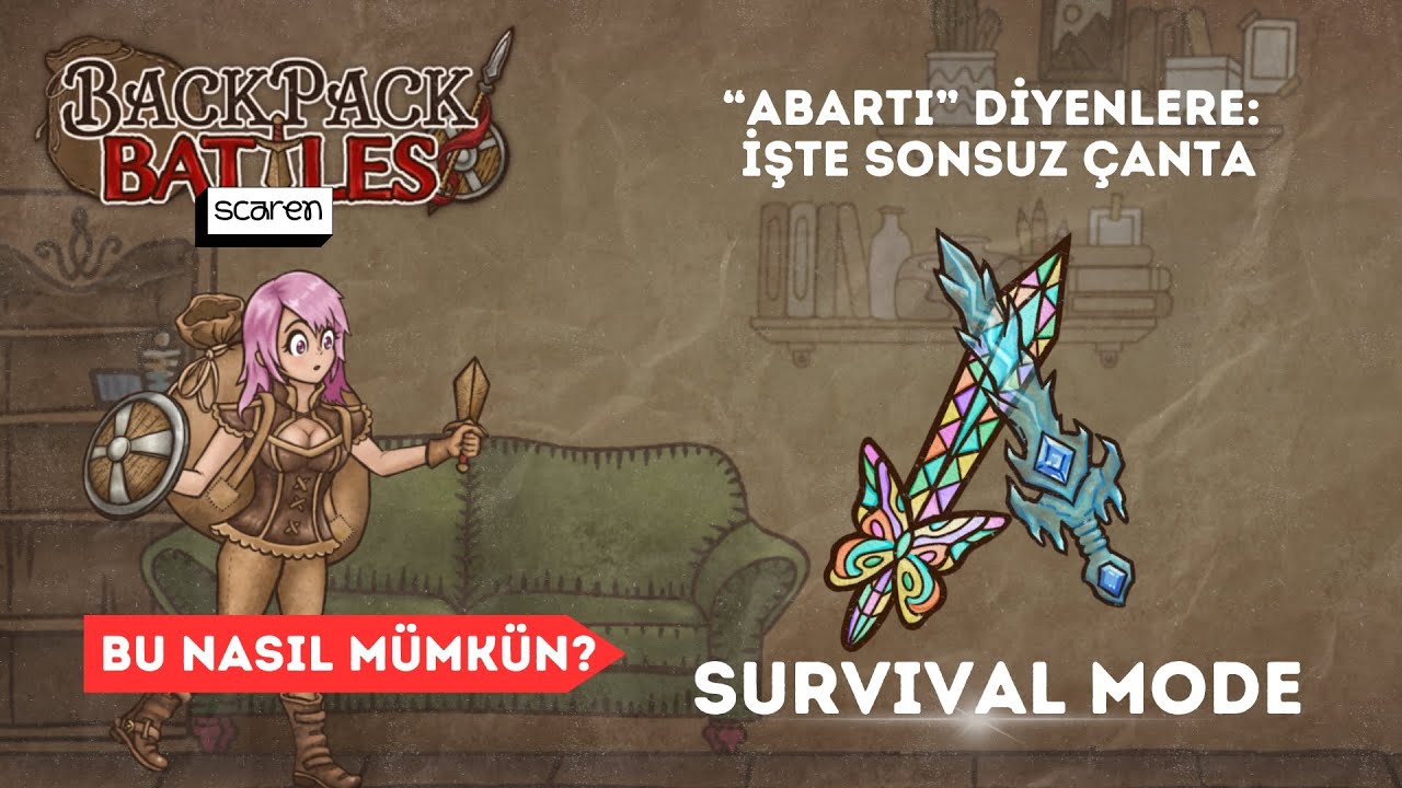 ⚠️ SAKIN DENEME! Bu Çanta Oyunu Kırıyor 🎒 Backpack Battles |114