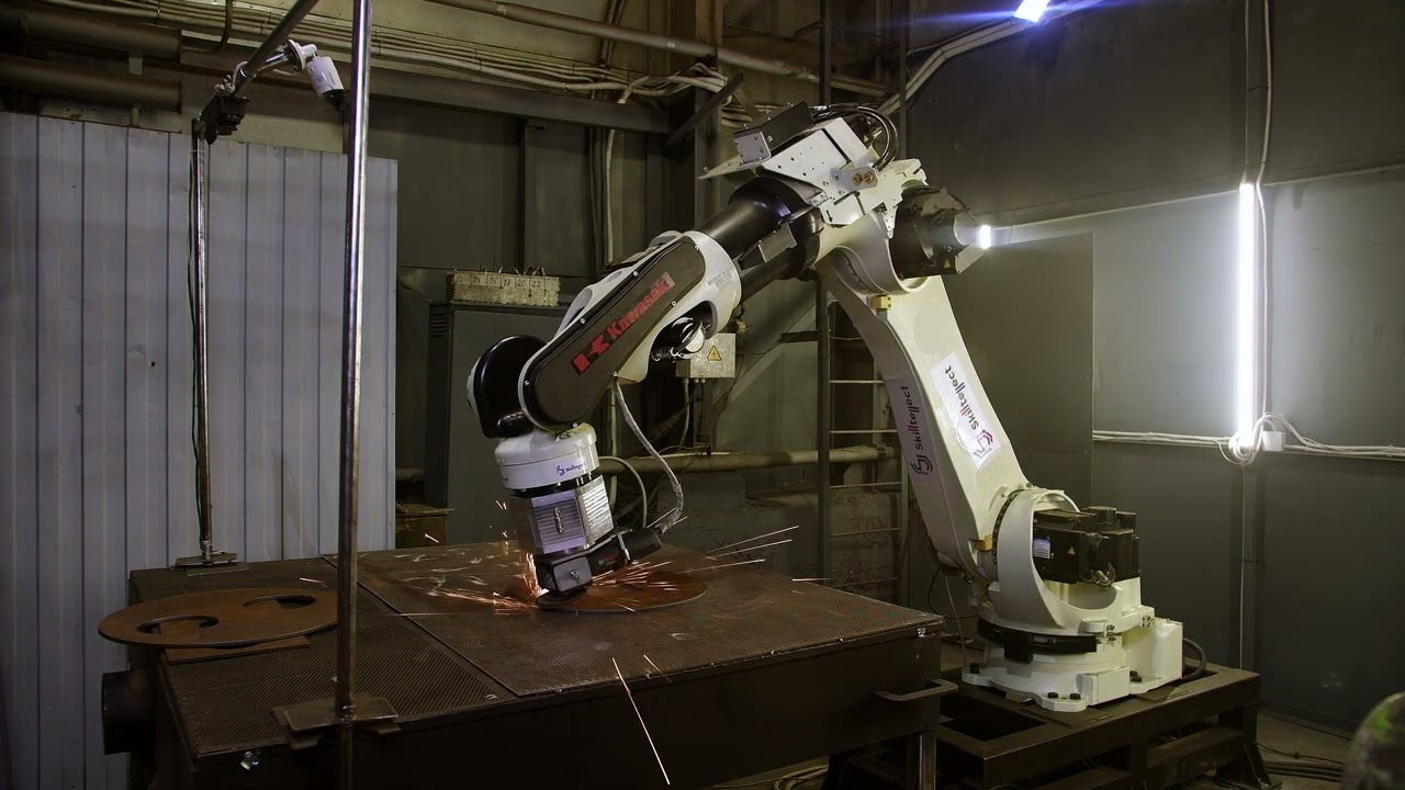 Skilltelect AI-based grinding robot