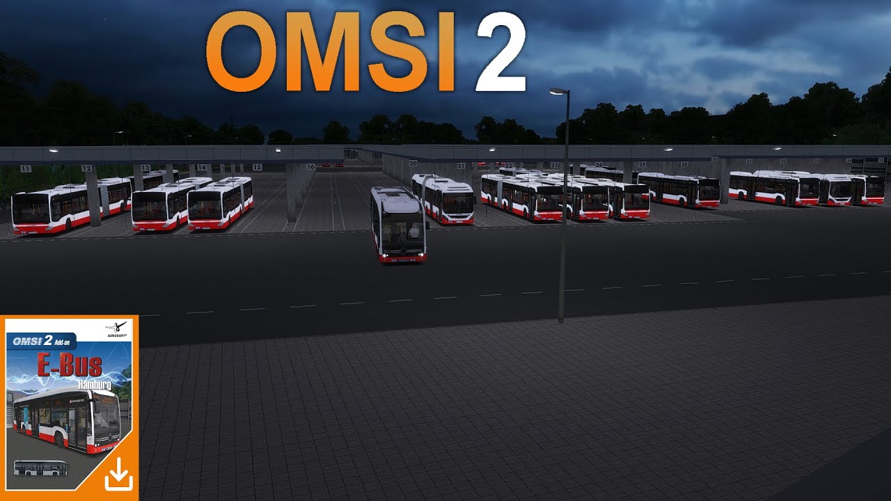 OMSI 2 - E-Bus Hamburg | Betriebsfahrt + Linie 111 nach Bahnhof Altona