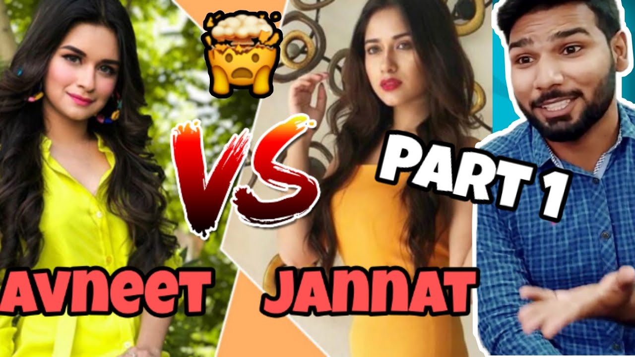 Ultimate Battle Between Avneet and Jannat | Avneet vs Jannat | Part 1 | Desi Peeps Reaction |